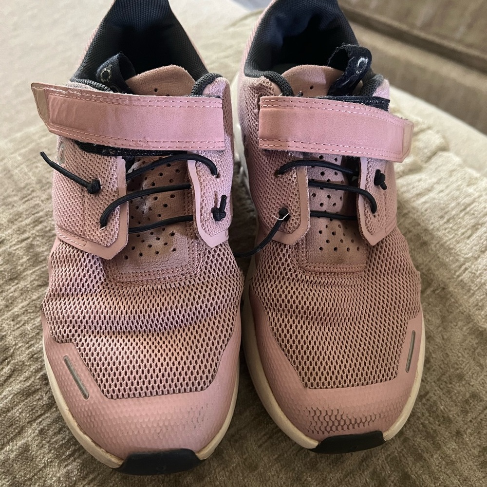 On Running Kids Pink Sneakers
